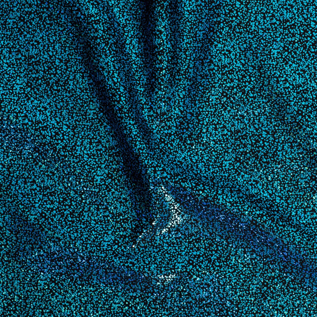 1 Yard Pebble Hologram Nylon Spandex Tricot Fabric 58/60" Width